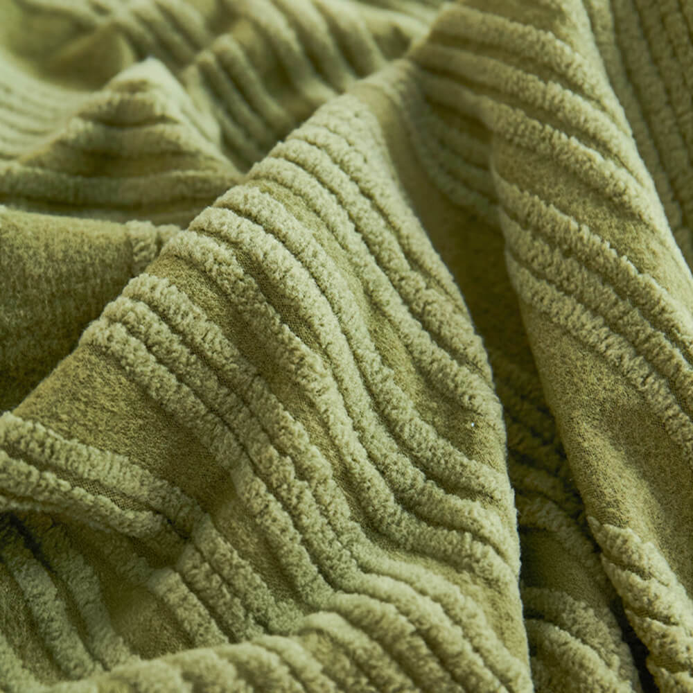 Housse de canapé anti-rayures à couverture complète extensible en jacquard