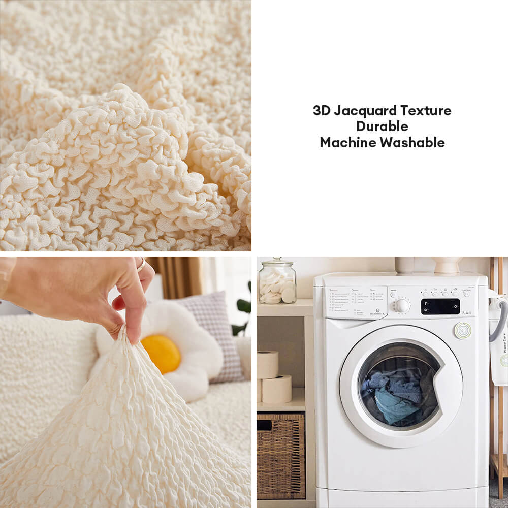 Tapa del sofá de cobertura completa del estiramiento de la burbuja de nubes para todas las estaciones