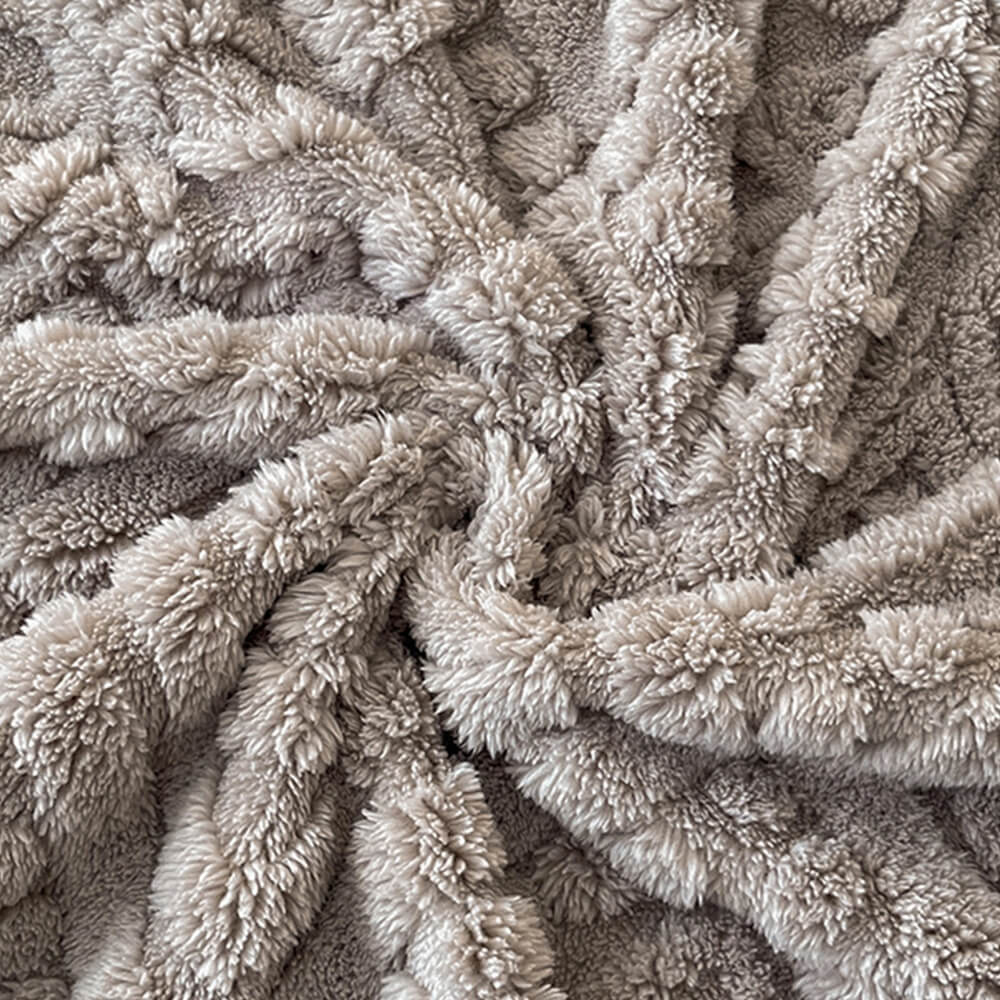 Coperchio di materasso in velluto caldo in velluto caldo in rilievo barocco