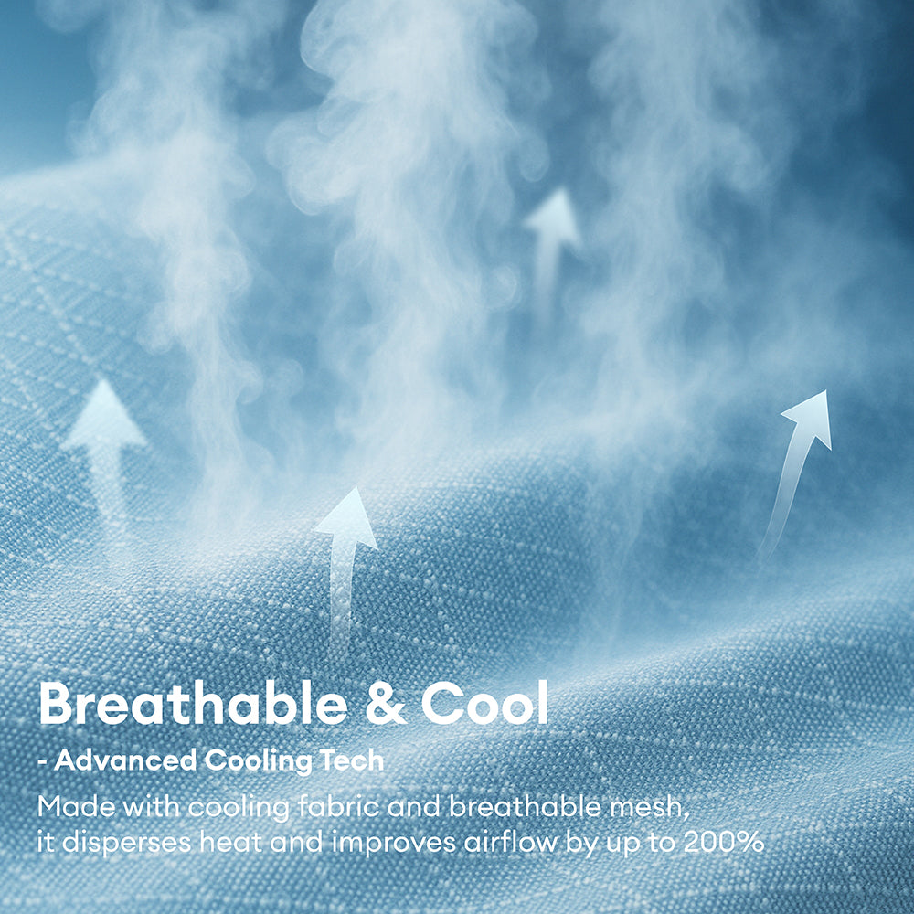 Large Cooling Breathable Non-Slip Orthopedic Dog Bed