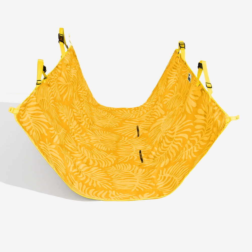 Tropischer Stil – wasserdichter Picknick- und Auto-Rücksitzbezug mit doppeltem Verwendungszweck