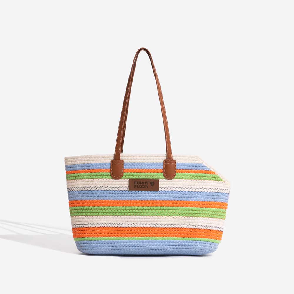 Masso per animali domestici con le vacanze estive con le vacanze estate fatte in cotone leggero