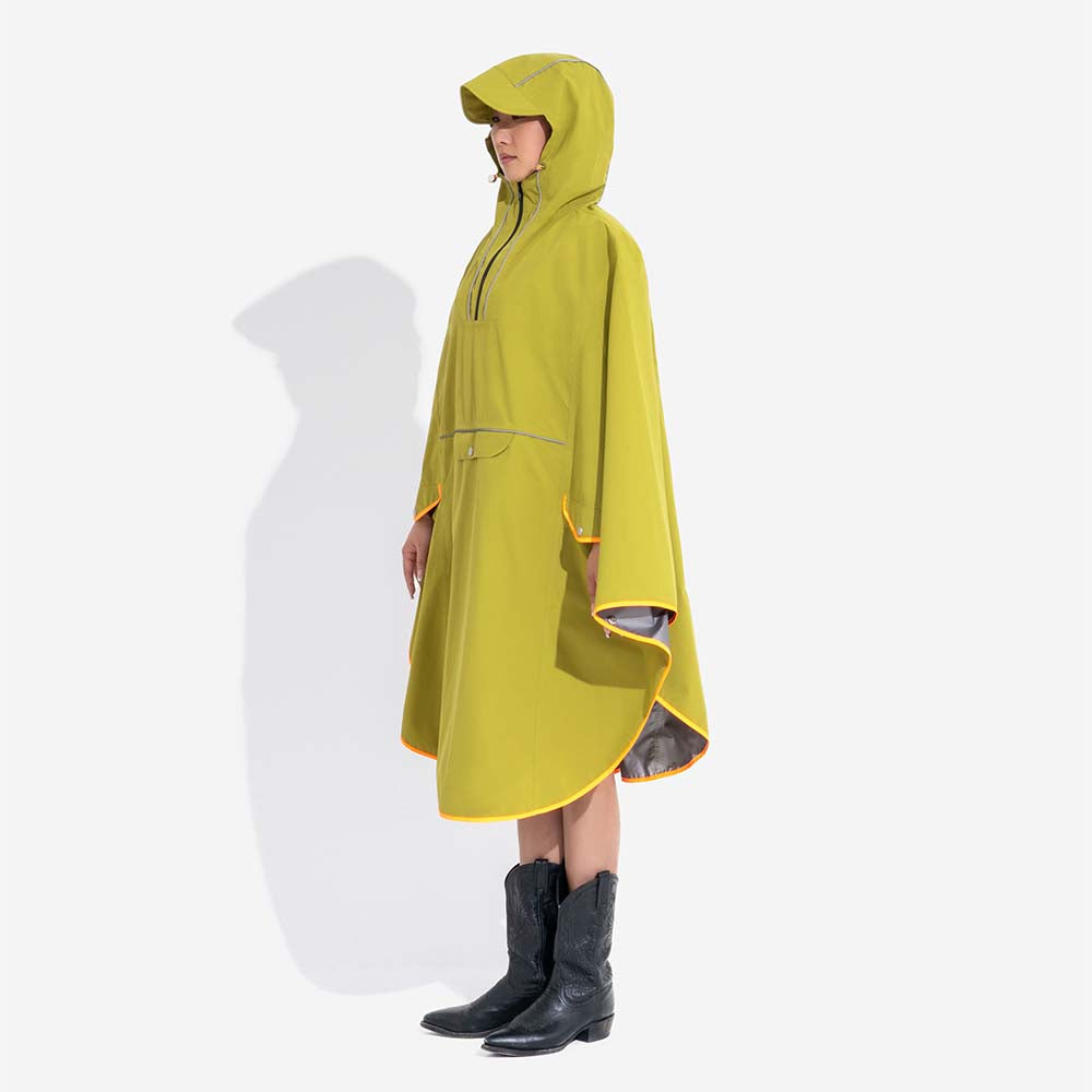 Riflettente regolabile impermeabile con cane tascabile Accordatura abbinata a pioggia asciutto