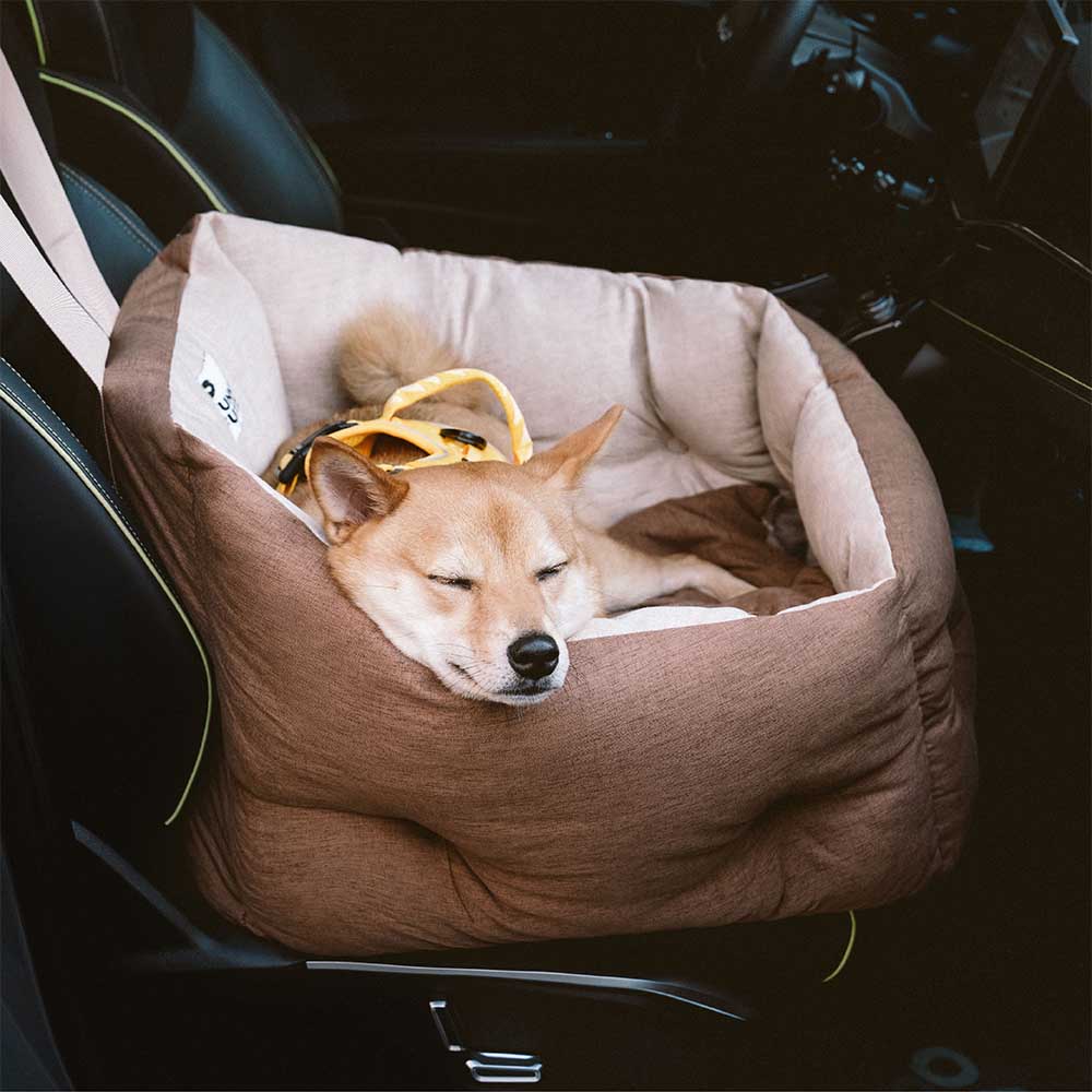 Lit de siège de voiture pour chien, rehausseur de Protection de voyage, imperméable, surélevé et épais