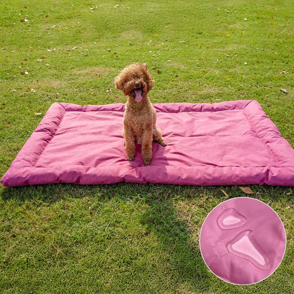 Outdoor Utility Style Waterproof Foldable Pet Mat for Car and Camping