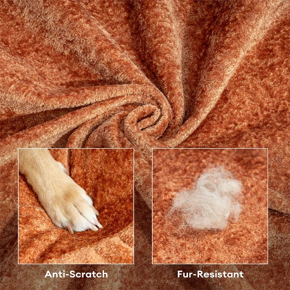 Luxe Diamond Velvet extraíble cama ortopédica para perros con almohada - Dreamnest