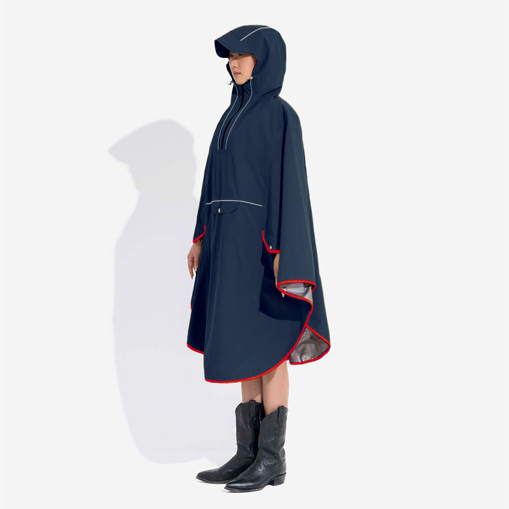 Riflettente regolabile impermeabile con cane tascabile Accordatura abbinata a pioggia asciutto