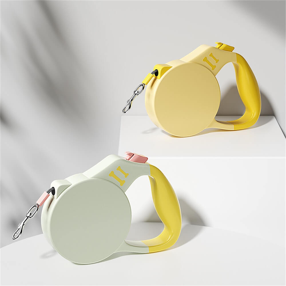 Guinzaglio per animali domestici retrattili portatili per piccoli e medie dimensioni