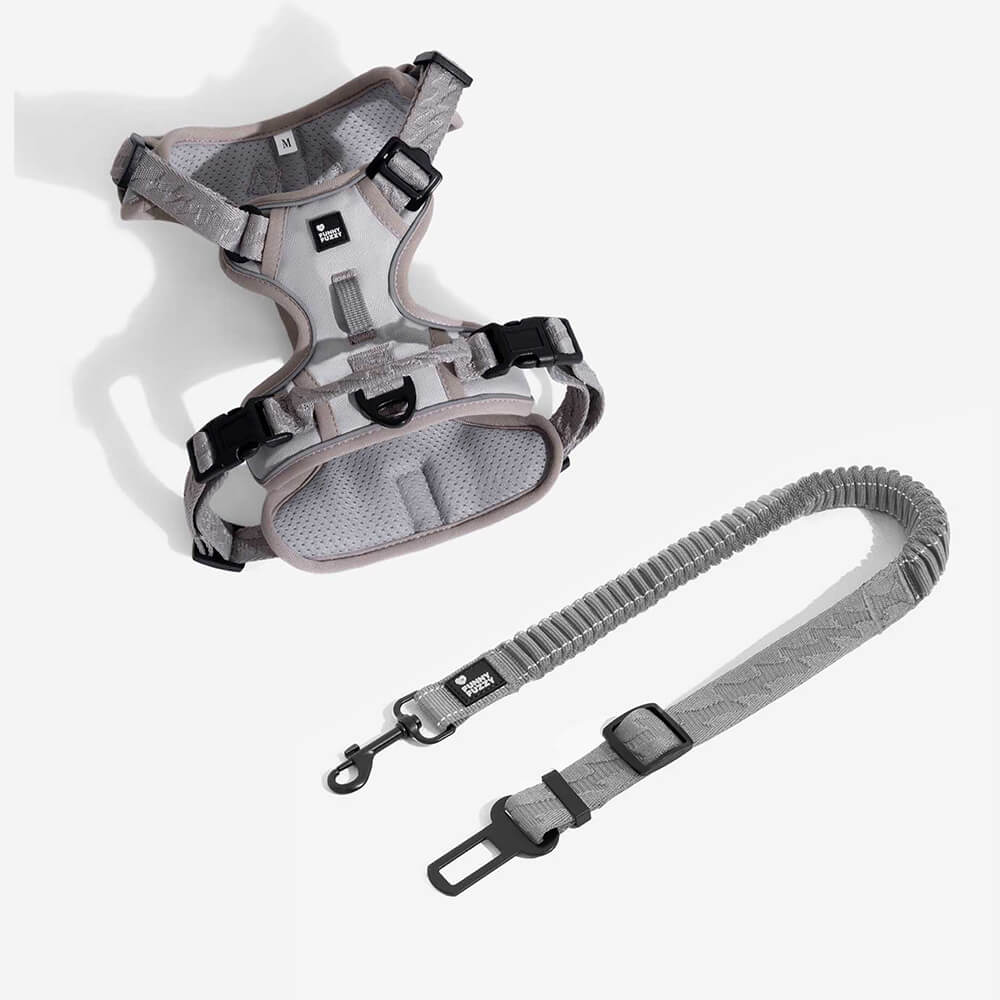 Car Seat Belt Buffer Adjustable Cool Dog Accessories - FUNNYFUZZY