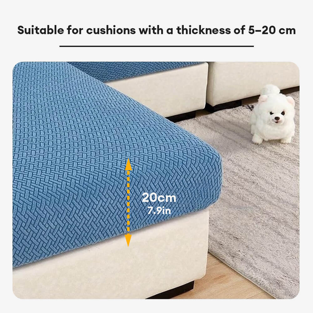 Texture foglia di grano per tutta la stagione elastico universale piena protezione di divano magico