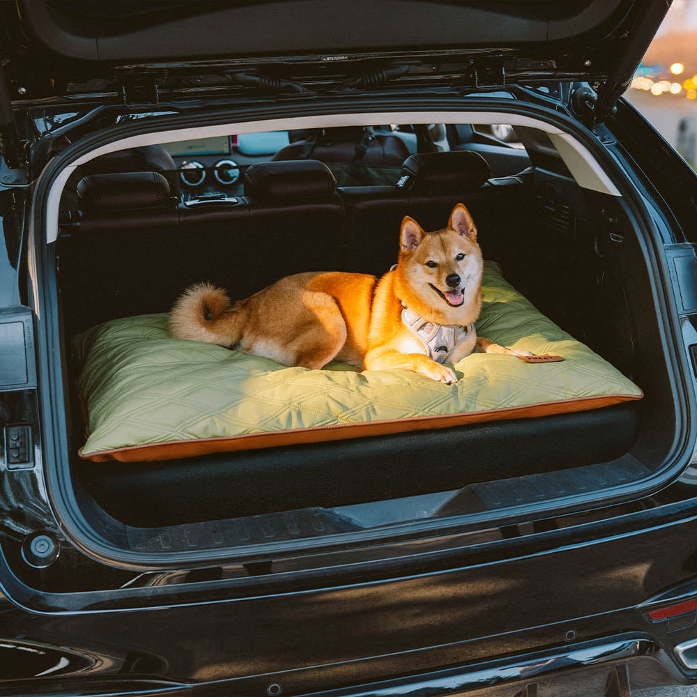 Alfombra de perros calmante de doble cara repelente de agua de lujo