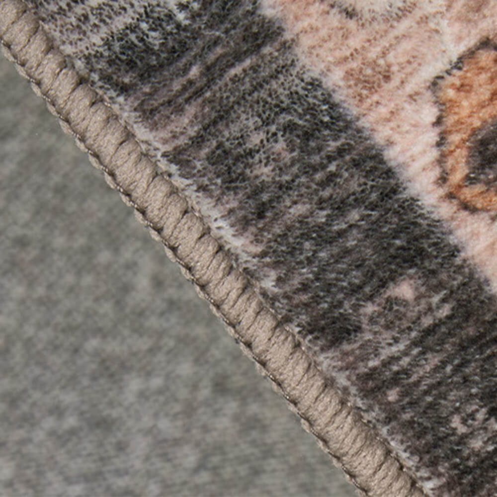 Alfombra de sala de estar de estilo persa étnico nórdico