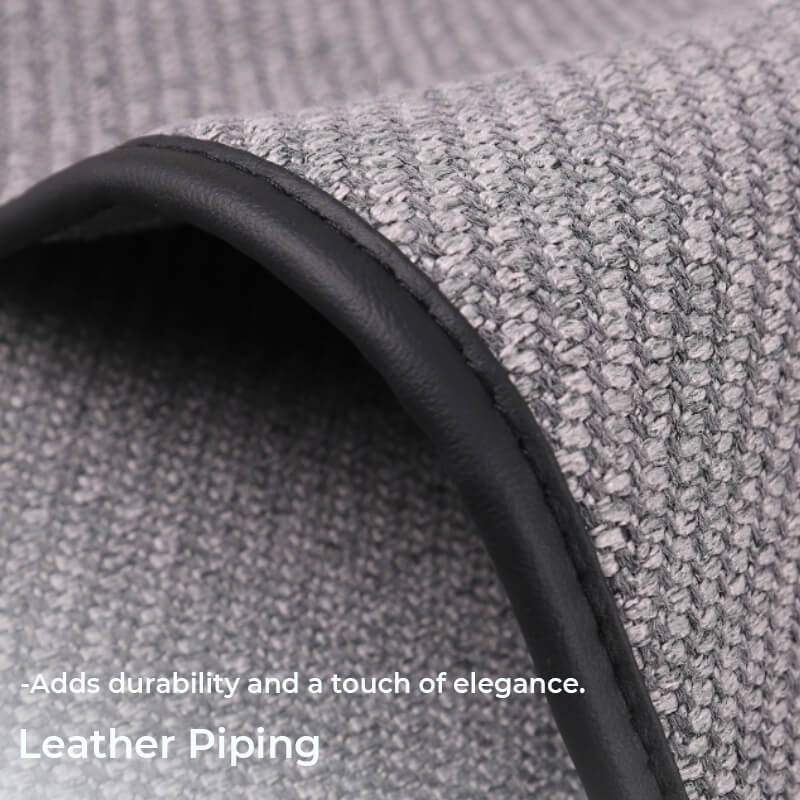 Chenille Anti-Scratch Breatable Protective Protective Corter del asiento del asiento COMPLETO