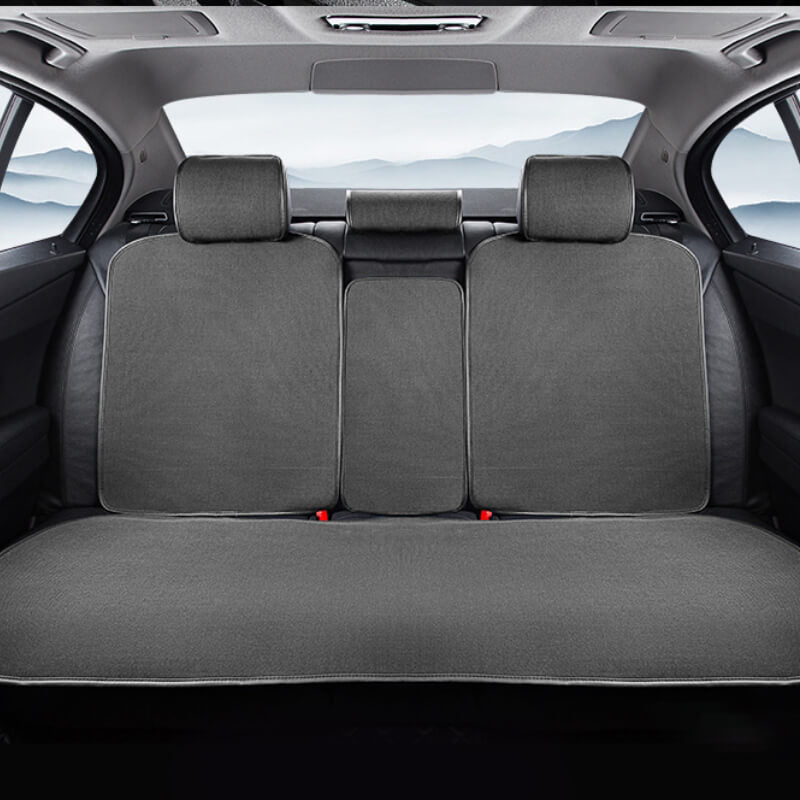 Chenille Anti-Scratch Breatable Protective Protective Corter del asiento del asiento COMPLETO