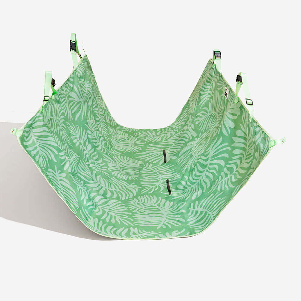 Tropischer Stil – wasserdichter Picknick- und Auto-Rücksitzbezug mit doppeltem Verwendungszweck