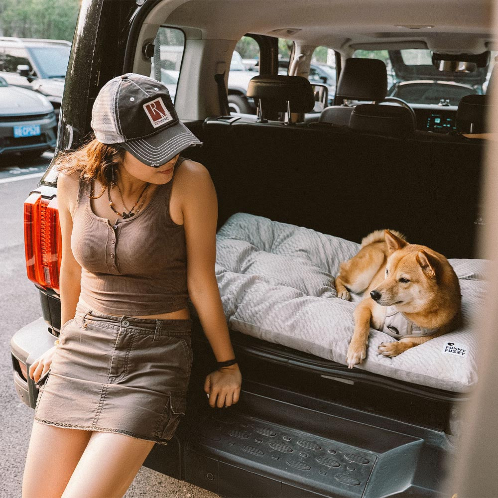 Dual-Sided Cozy Plush Calming Washable Dog Mats