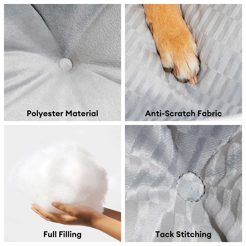 Dual-Sided Cozy Plush Calming Washable Dog Mats