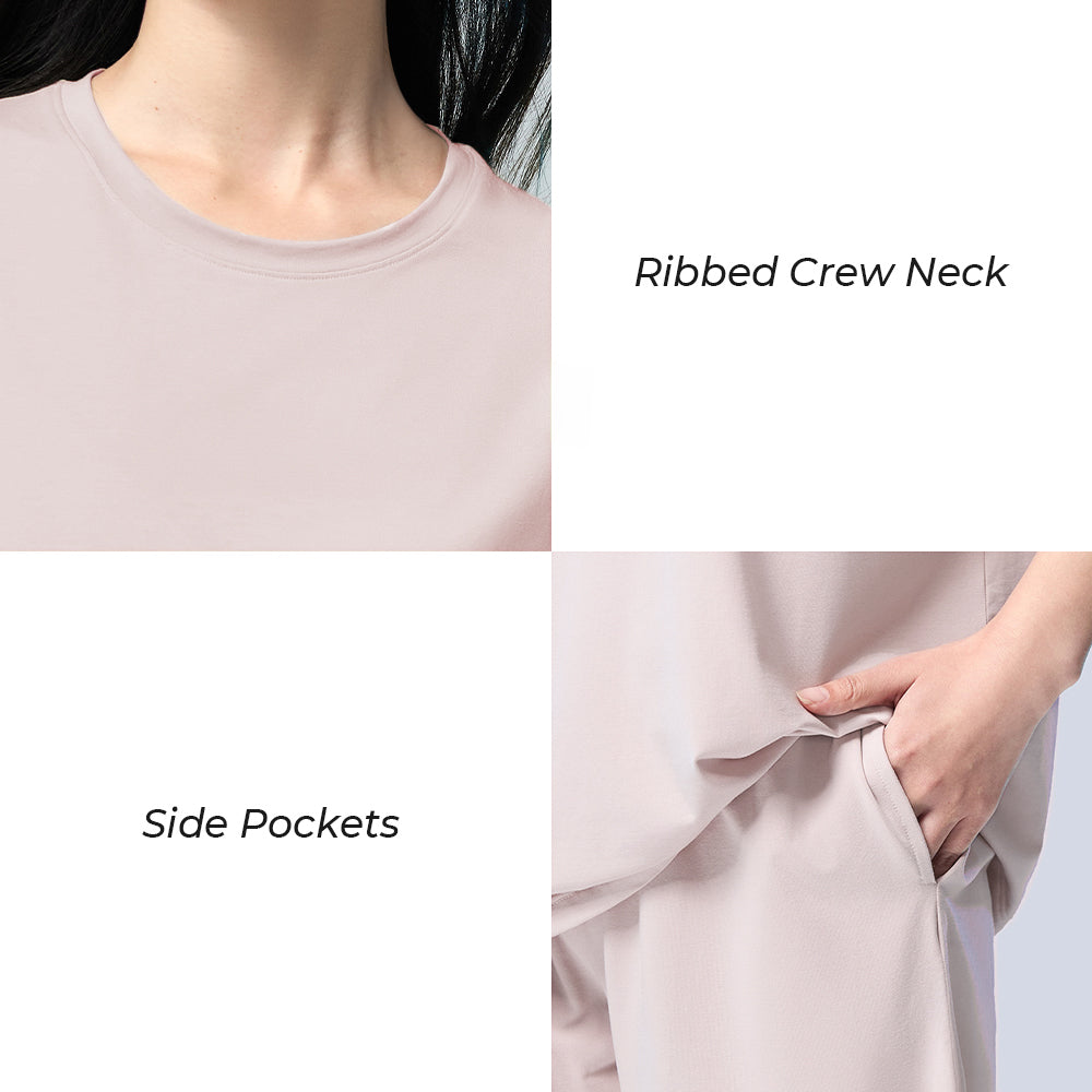 Coppia a manica corta a colori a colore puro ecologico resistente agli animali domestici.