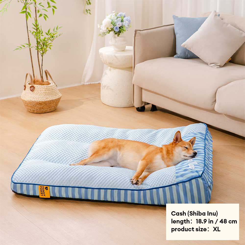Rettangolo di raffreddamento extra grandioso Rettangolo Ortopedico Dog Bed - Nap di raffreddamento