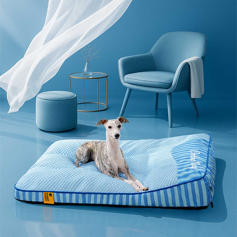 Rettangolo di raffreddamento extra grandioso Rettangolo Ortopedico Dog Bed - Nap di raffreddamento