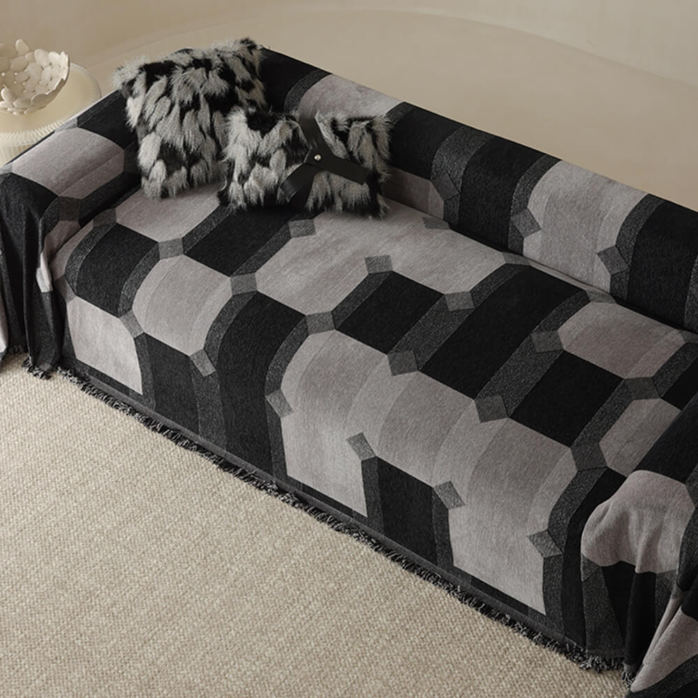 Cobertura del sofá de cobertura completa de la protección del sofá resistente al desgaste de Chenille