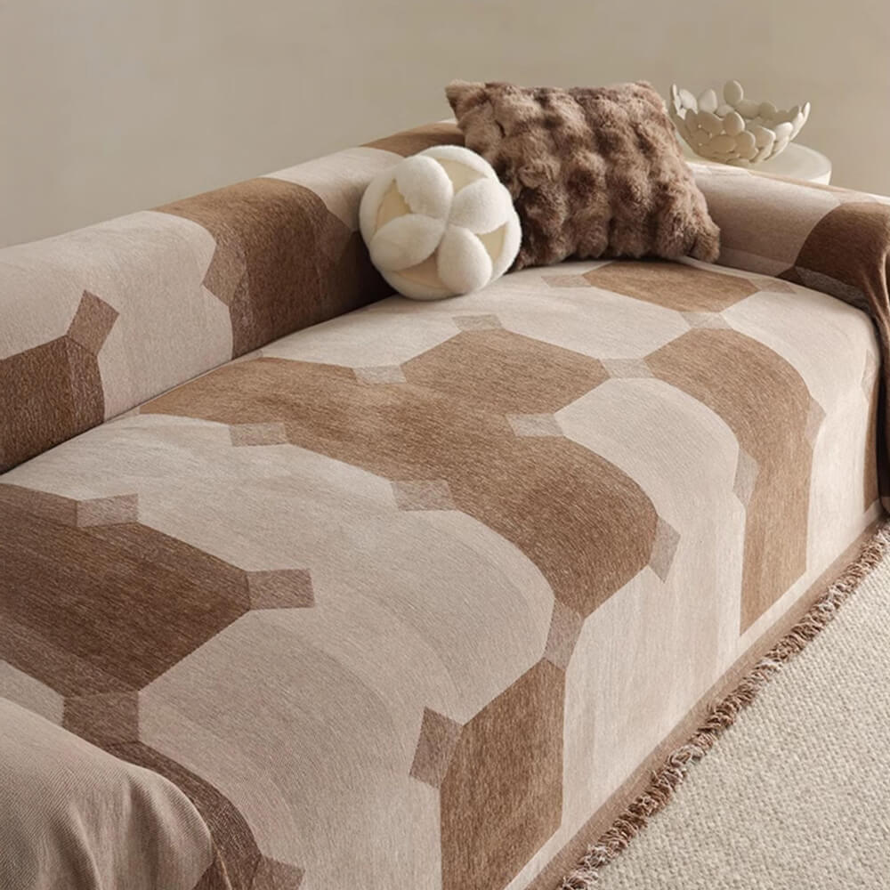 Cobertura del sofá de cobertura completa de la protección del sofá resistente al desgaste de Chenille