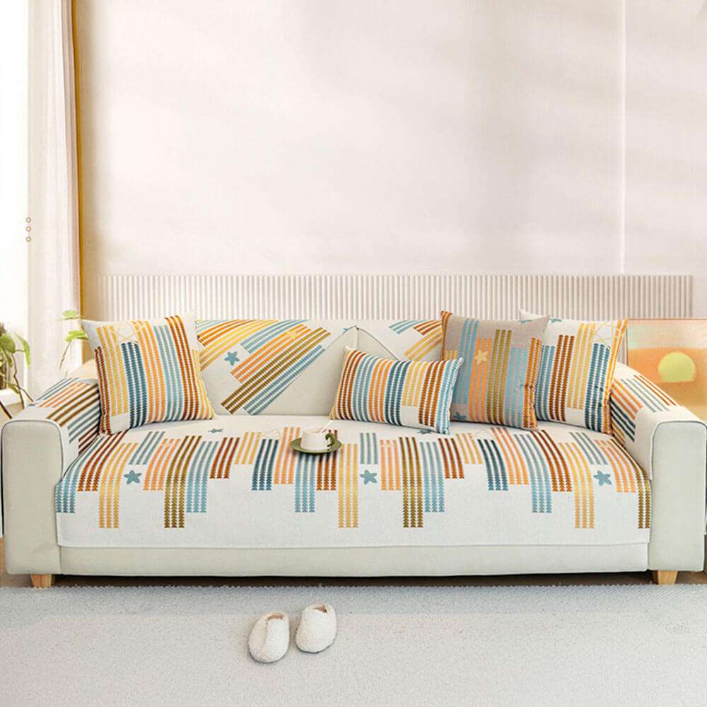 Cubierta de protector contra muebles anti-Slip de muebles anti-Slip Anti-Slip Anti-Slip Chenille