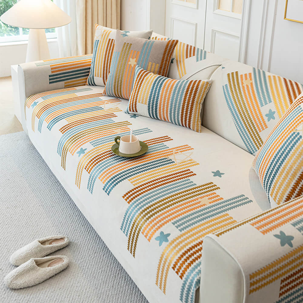 Cubierta de protector contra muebles anti-Slip de muebles anti-Slip Anti-Slip Anti-Slip Chenille