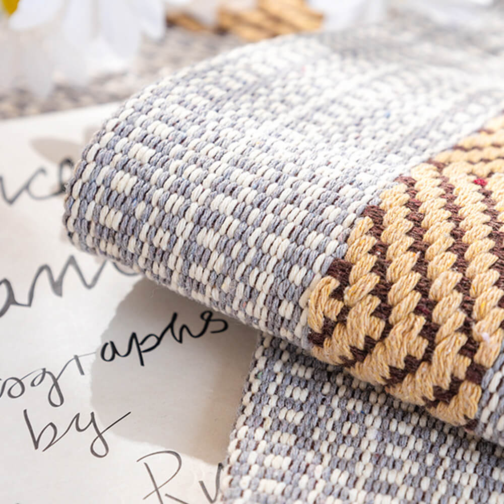 Capacal de sofá de algodón natural clásico