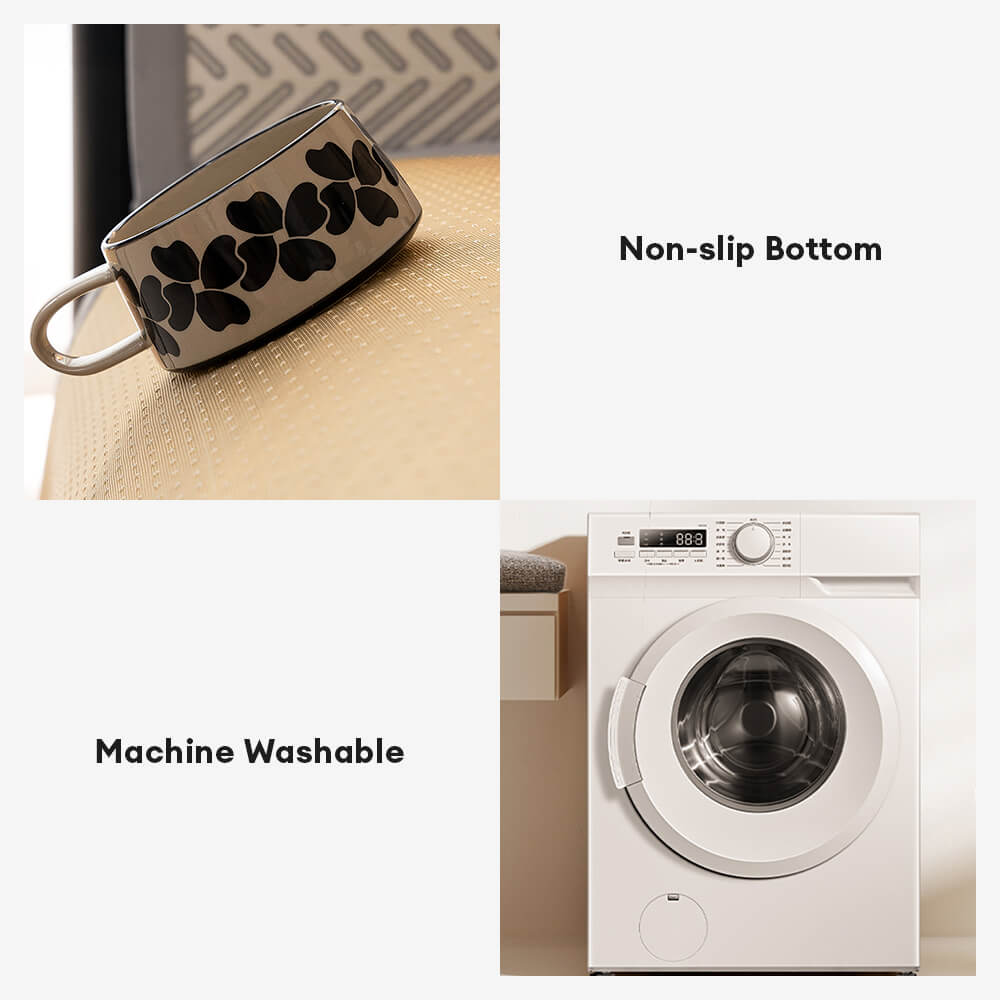 Cubierta moderna de Herringbone Chenille Chenille anti-scratch sin deslizamiento