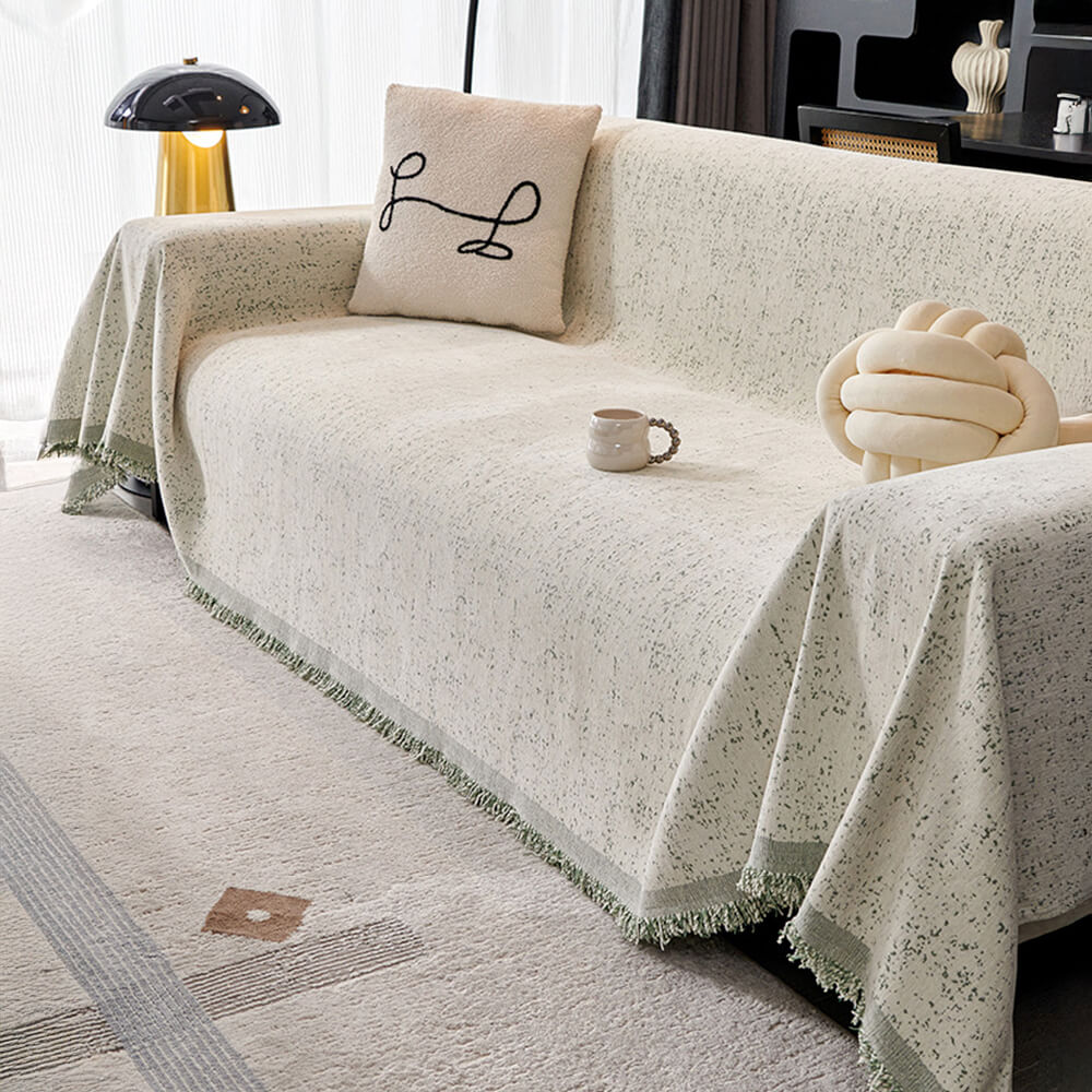 Cobertura moderna de Chenille Minimalista Cobertura completa del sofá Anti-Cat Scratch
