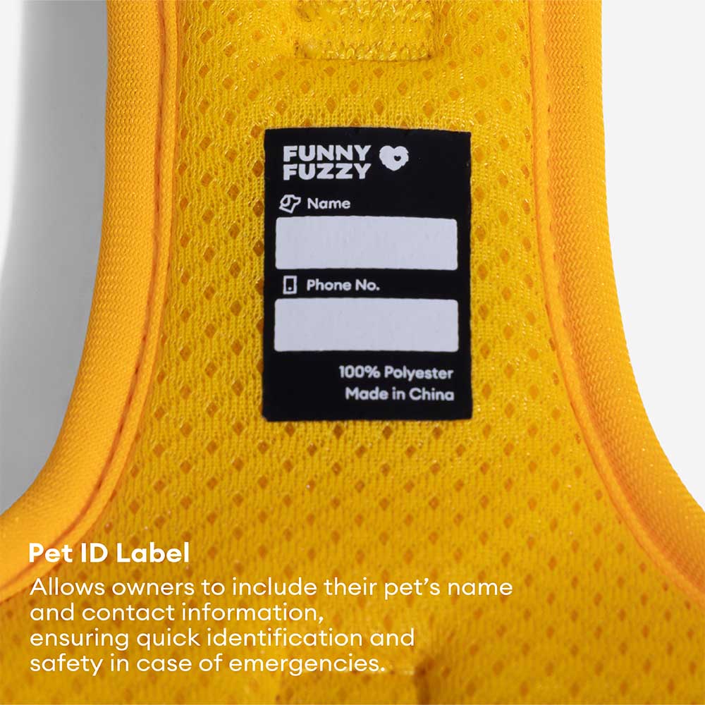 FunnyFuzzy Riflettente Riflettente Cancellatura per cani all'aperto - Flexi Walker