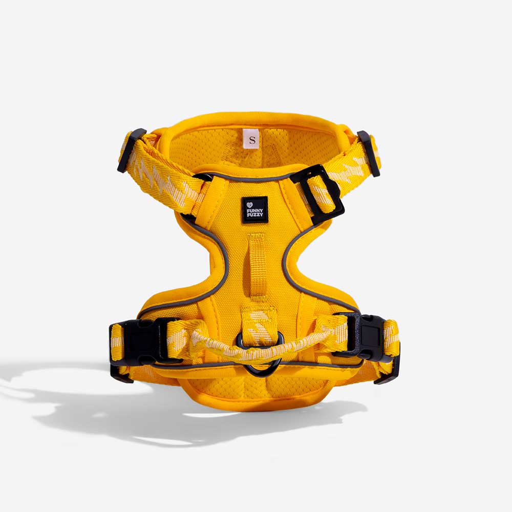 FunnyFuzzy Riflettente Riflettente Cancellatura per cani all'aperto - Flexi Walker