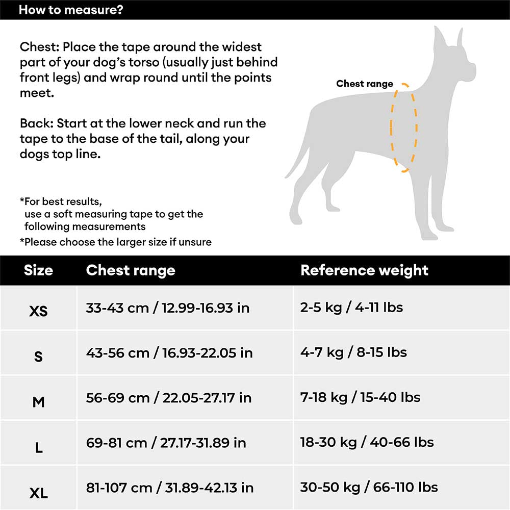 FunnyFuzzy Riflettente Riflettente Cancellatura per cani all'aperto - Flexi Walker