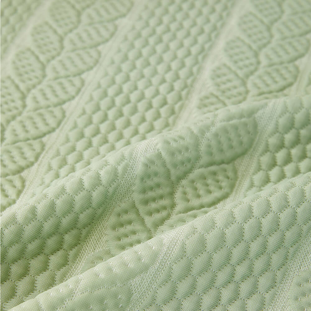 Patrón de trigo con textura de calado de hielo de hielo Cubierta de sofá anti-deslizamiento