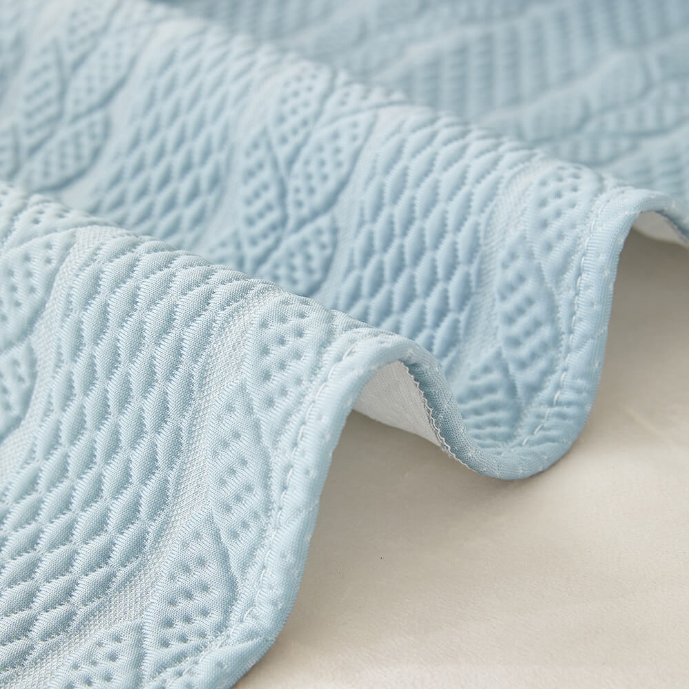 Patrón de trigo con textura de calado de hielo de hielo Cubierta de sofá anti-deslizamiento