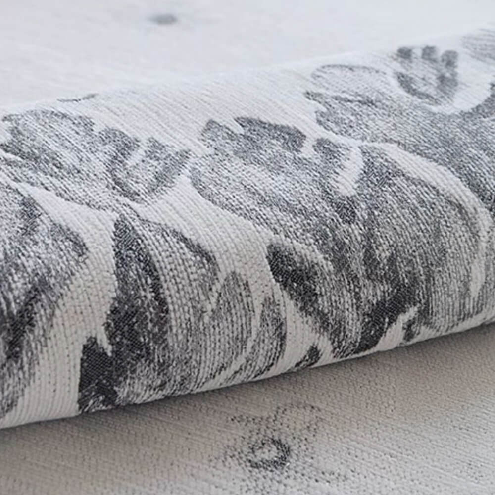 Chenille diseño botánico romántico