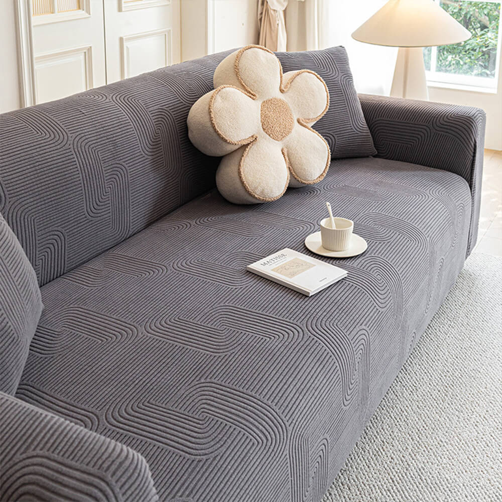 Coperchio di divano anti-scratch elastico in vello polare