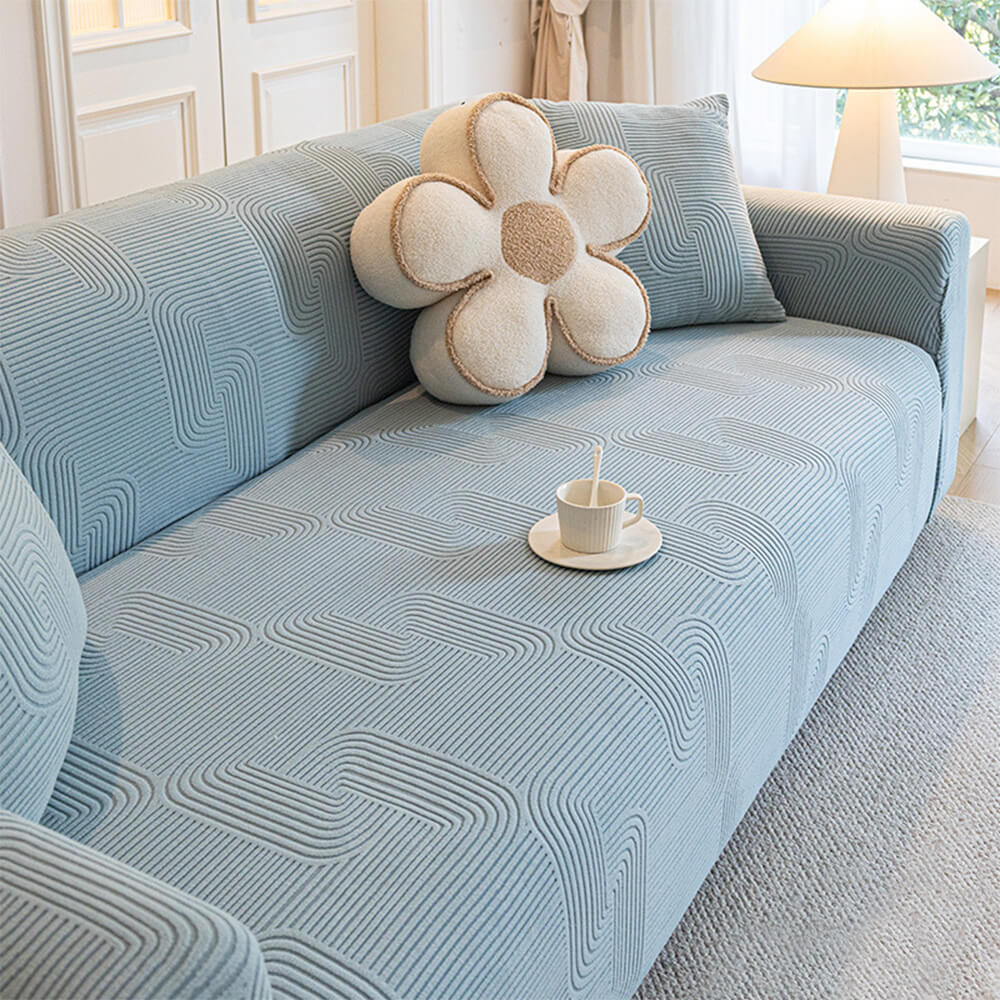 Coperchio di divano anti-scratch elastico in vello polare