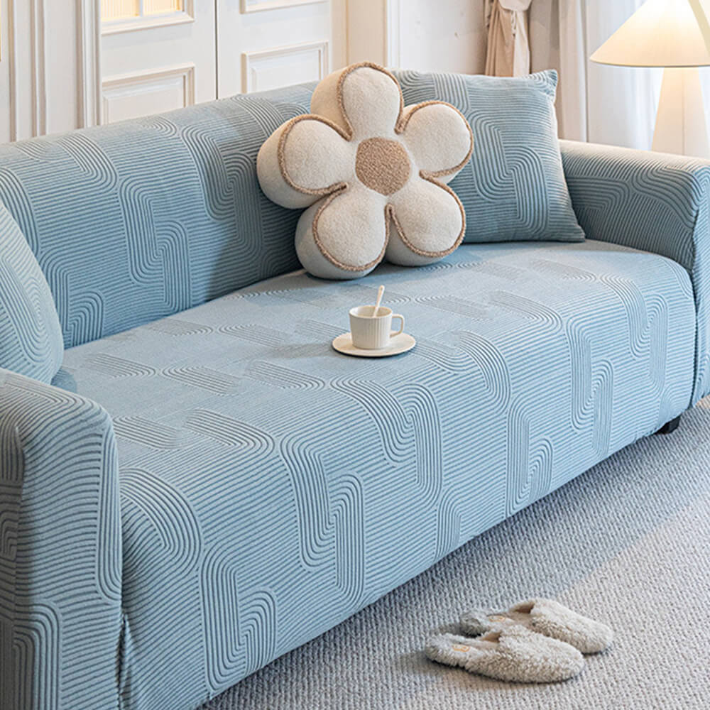 Coperchio di divano anti-scratch elastico in vello polare