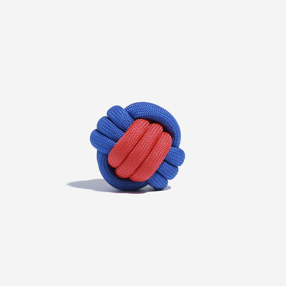 Knots Ball Throwing Dog Toys - Color Clash