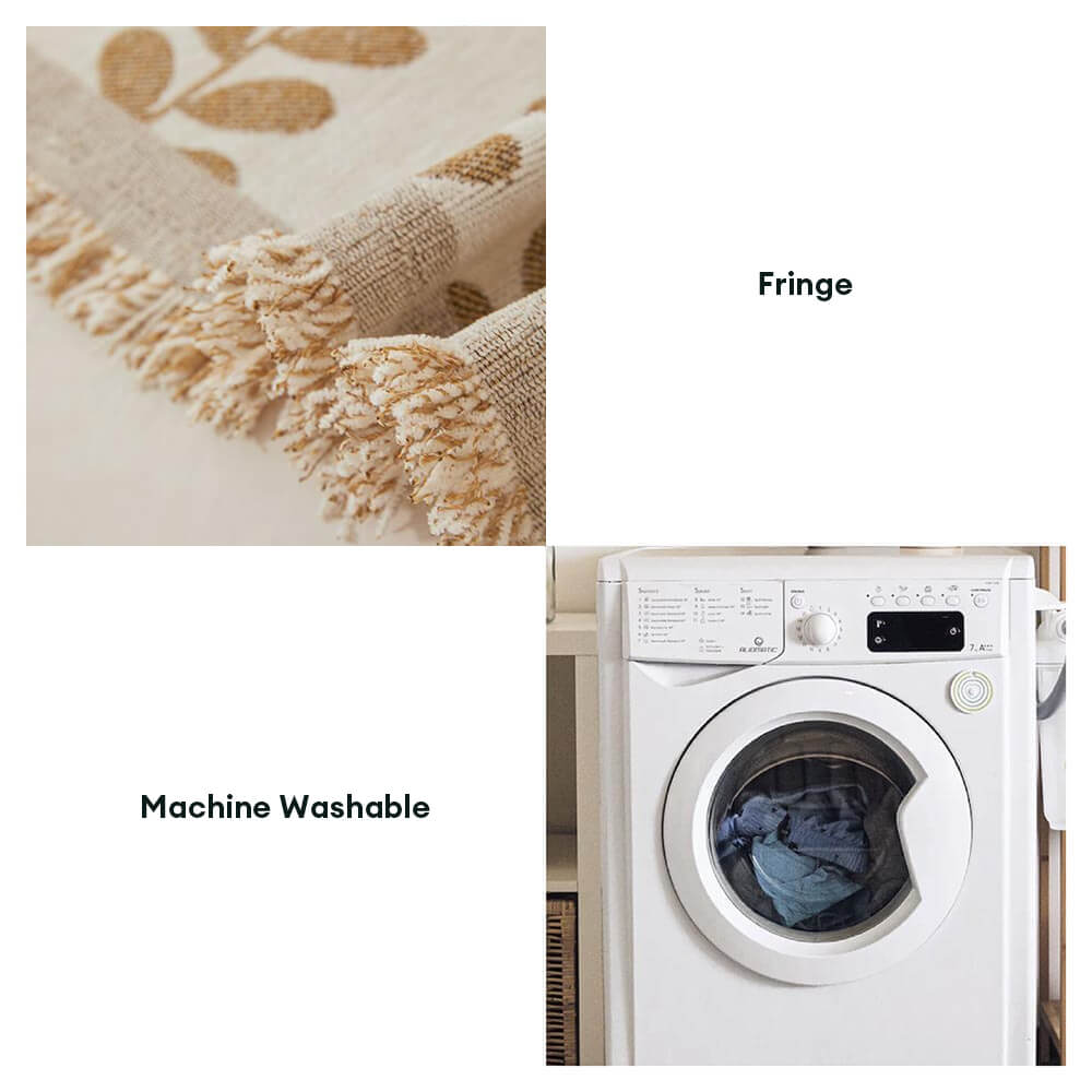 Cubierta del sofá de decoración de tela de tela de chenilla de hoja