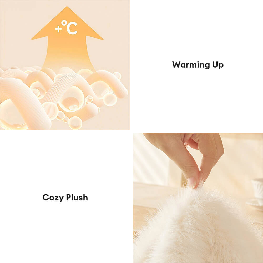 Coperchio di divano monofunzionale in finta pelliccia lunga per la pelle di lusso