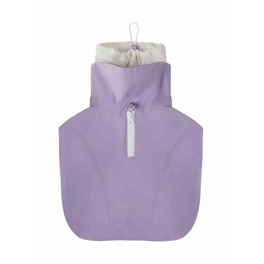 Chaqueta para perros de cuello de tortuga ligero impermeable al aire libre