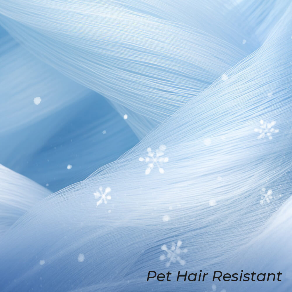 Coppia a manica corta a colori a colore puro ecologico resistente agli animali domestici.