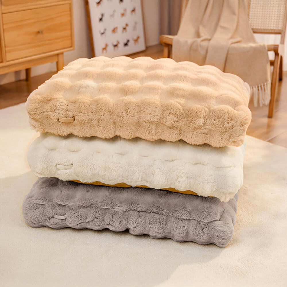 Modello d'onda Ultra morbida Fuce Furio Furia e tappetino per gatto con cuscino per animali