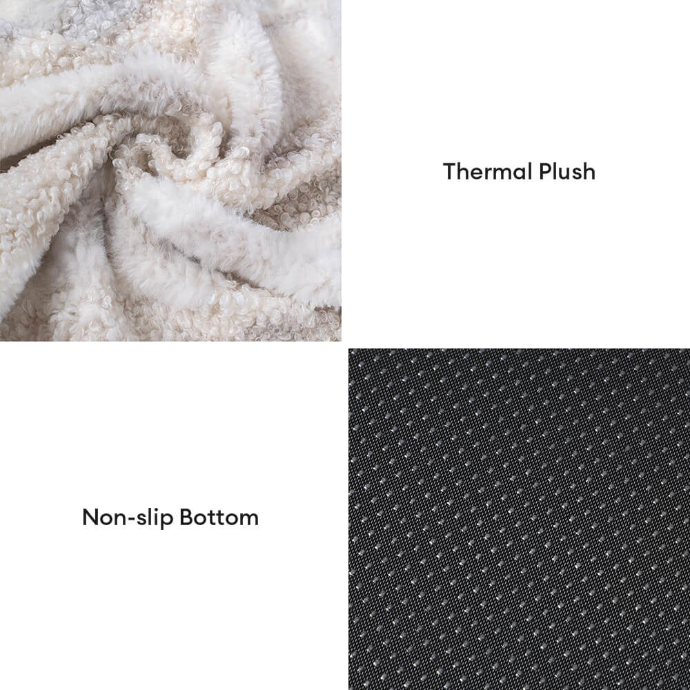 Patrón de cebra grande Bedera de almohada ortopédica y gato de perros y gatos