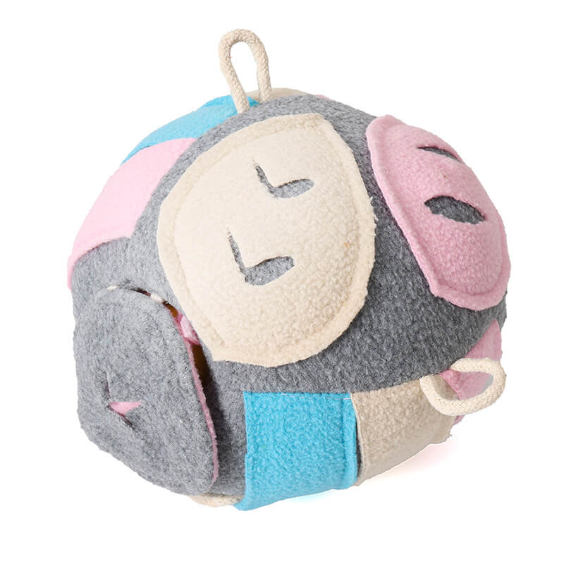 Rompecabezas interactivo juguete chillido boleta de bolas de bolas de perro