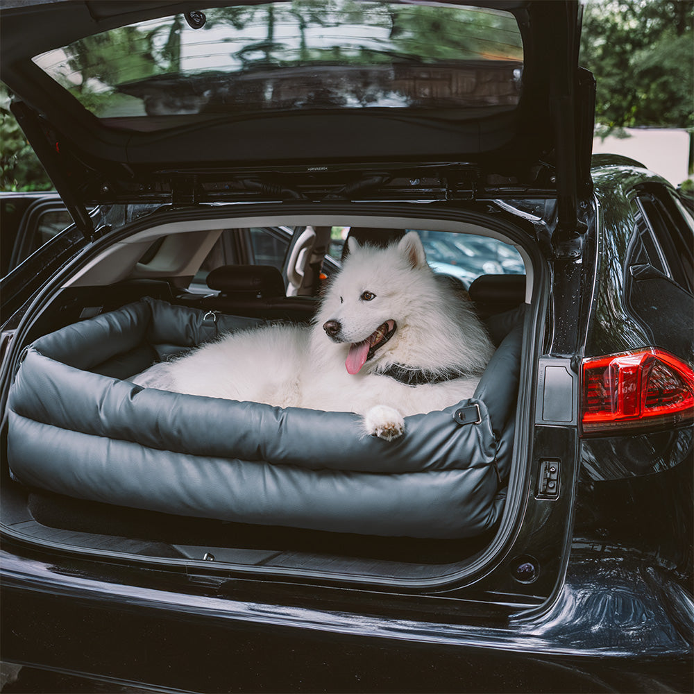 Letto del sedile per auto con cani in fico deluxe in vetro - Urban Voyager