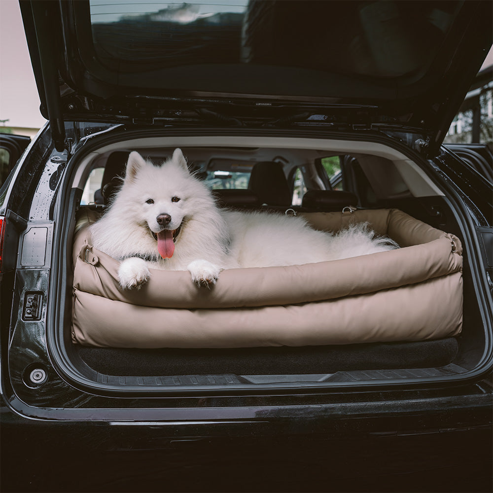 Letto del sedile per auto con cani in fico deluxe in vetro - Urban Voyager